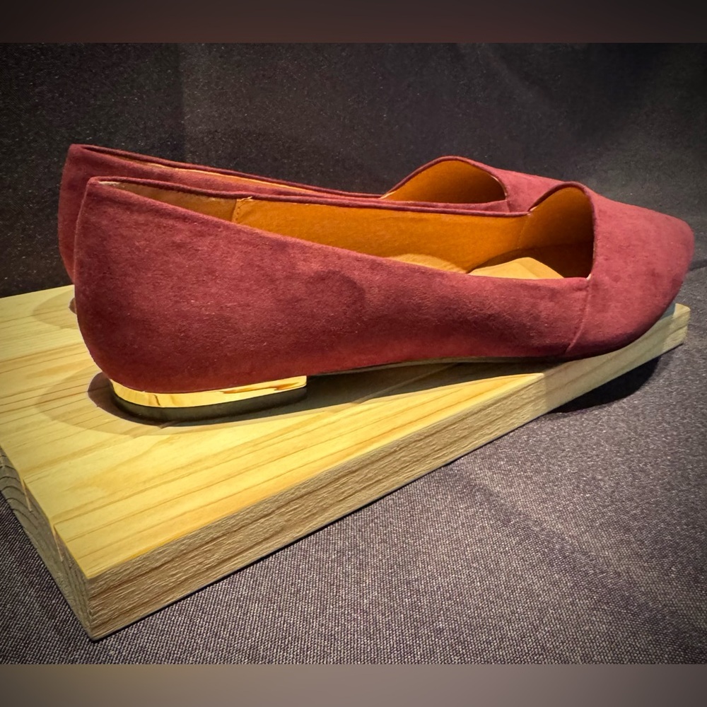 NWT-Cato Merlot/Burgundy Color Women’s Flats. Size 10 - Picture 6 of 16